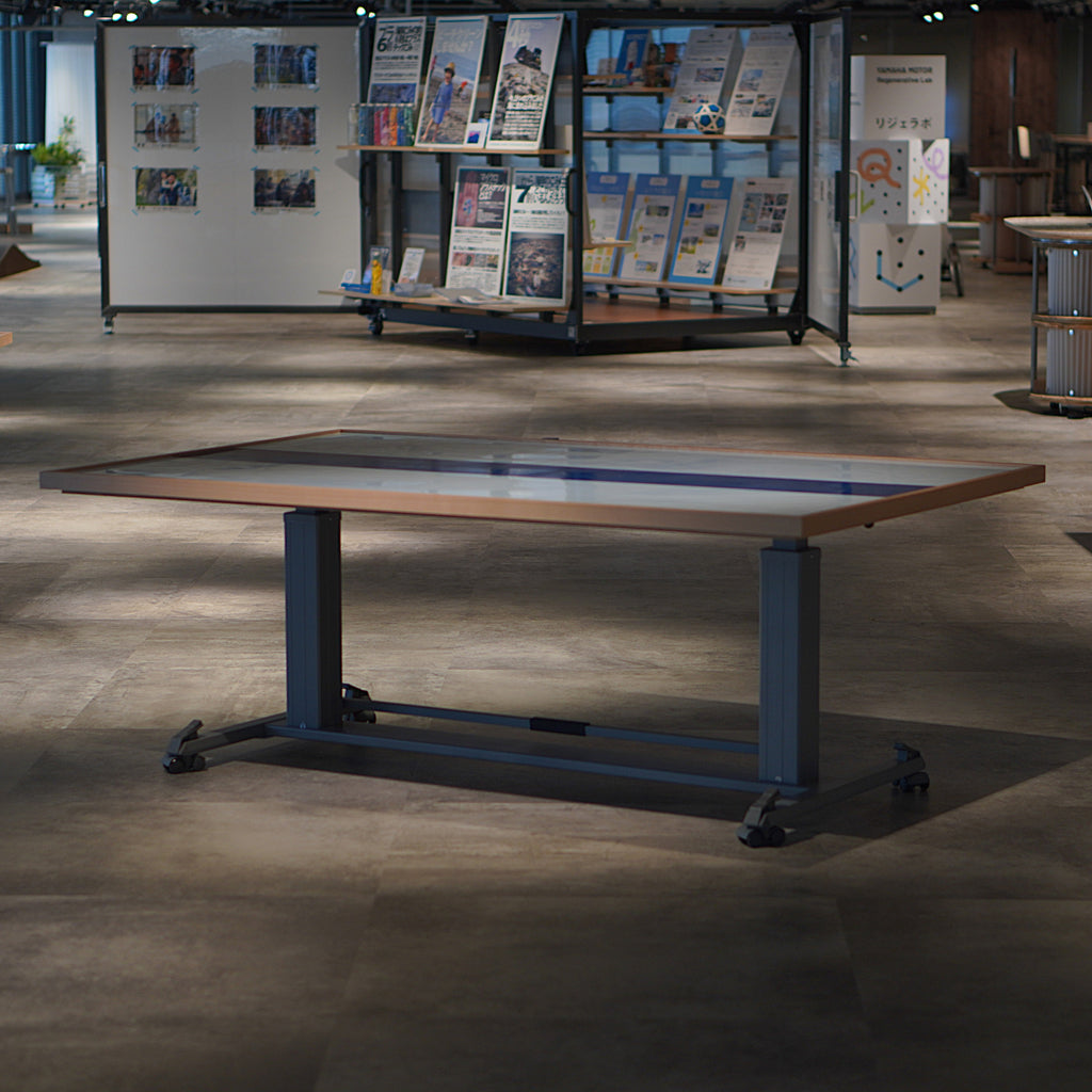 共創スペース「リジェラボ」で使用している アップサイクル什器リースを開始