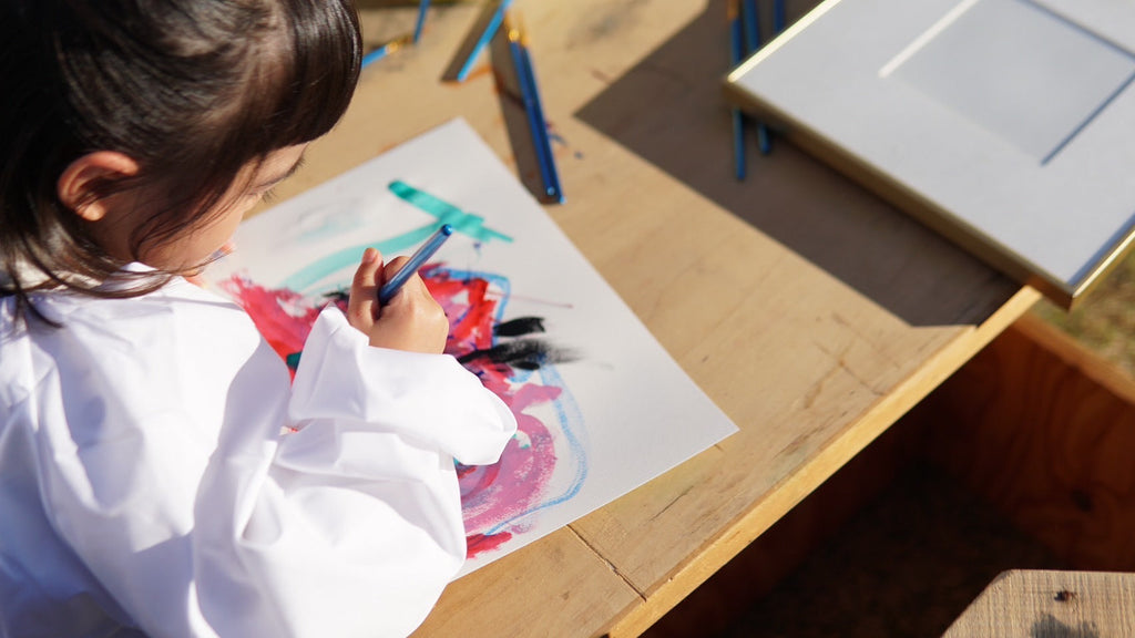 『お絵描き』を素敵なインテリアに!額装ワークショップ