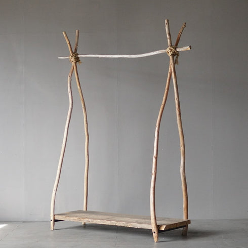 0240 流木ハンガーラック