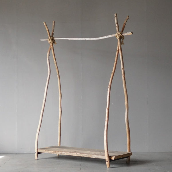 0240 流木ハンガーラック