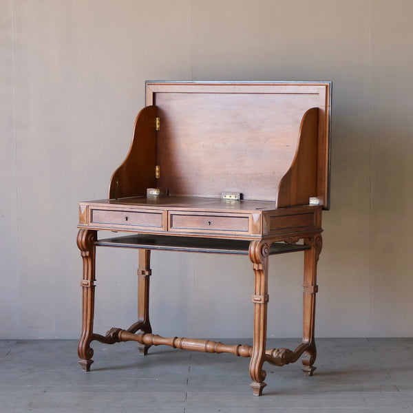 0252 アンティークテーブル 天板折りたたみ式