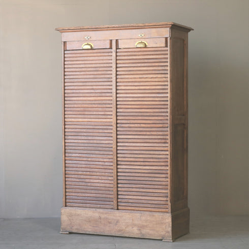 0278 アンティークキャビネット 蛇腹式