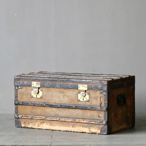 0309 アンティークブランケットボックス