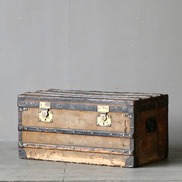 0309 アンティークブランケットボックス