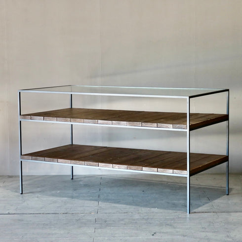 0312 シェルフ ガラス天板