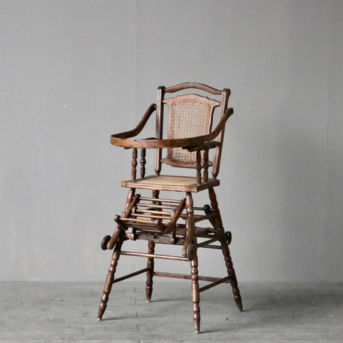 0348 アンティークベビーチェア