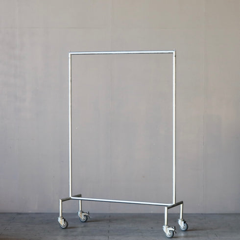 0385 ハンガーラック キャスター付き/スチール