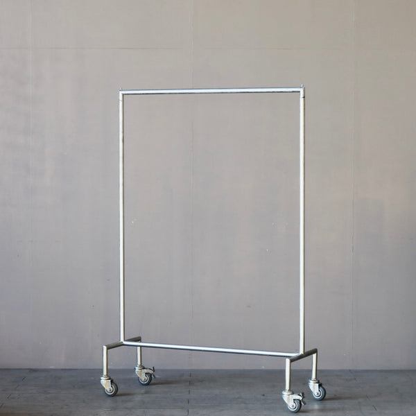 0385 ハンガーラック キャスター付き/スチール