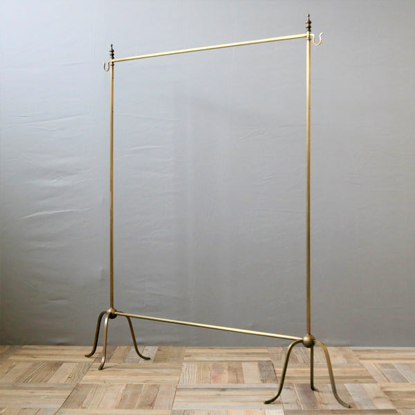 0423 ハンガーラック ゴールド 高さ160㎝ 幅140㎝ 奥行き35㎝