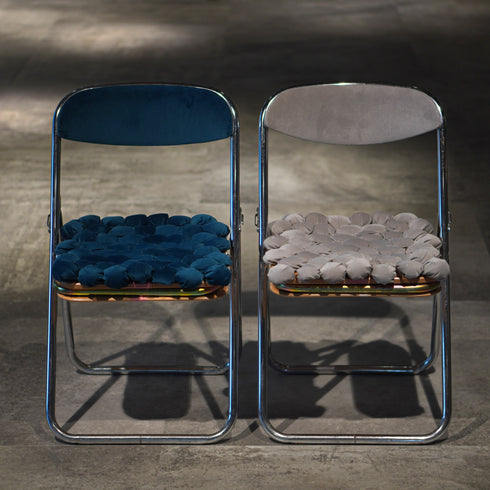 Y-06 アップサイクル折り畳みイス 2脚SET