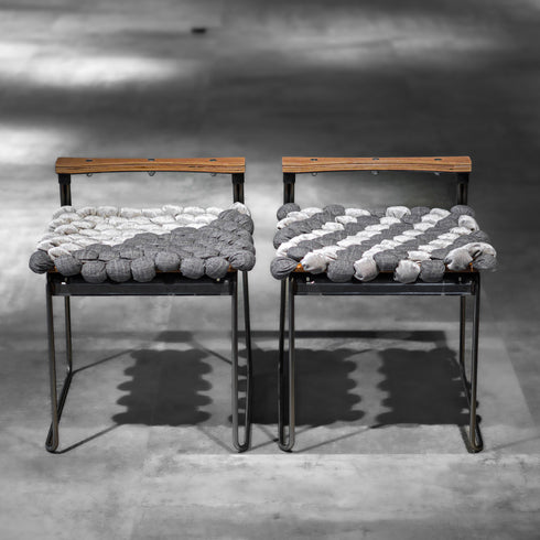 Y-01 椅子フレームアップサイクルチェア 2脚SET