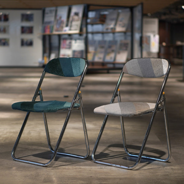 Y-09 アップサイクル折り畳みイス 2脚SET