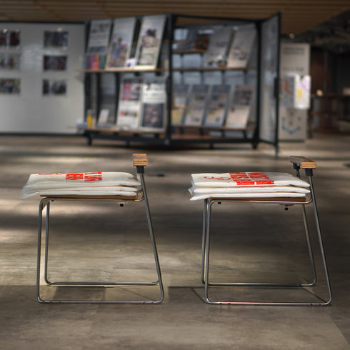 Y-03 椅子フレームアップサイクルチェア 2脚SET