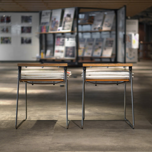 Y-03 椅子フレームアップサイクルチェア 2脚SET