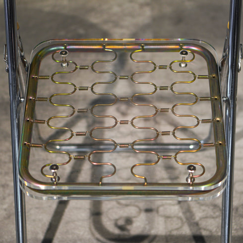 Y-05 アップサイクル折り畳みイス 2脚SET