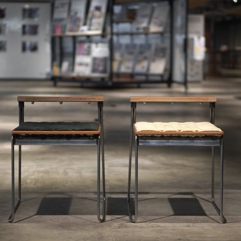 Y-02 椅子フレームアップサイクルチェア 2脚SET