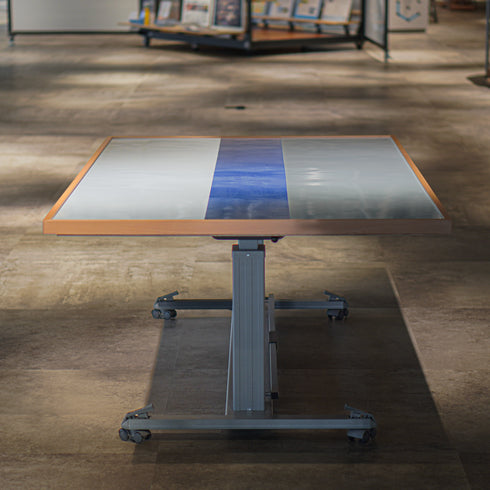 Y-17 ビッグテーブル キャスター付き 昇降機能付き