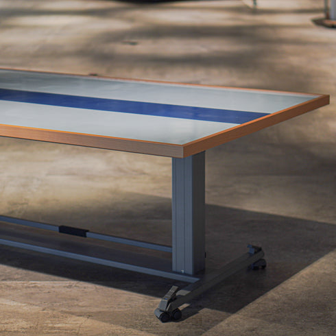 Y-17 ビッグテーブル キャスター付き 昇降機能付き