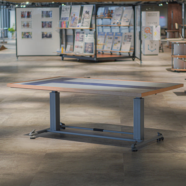Y-18 ビッグテーブル キャスター付き 昇降機能付き