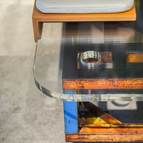 Y-16 植栽スクエアベンチ キャスター付き