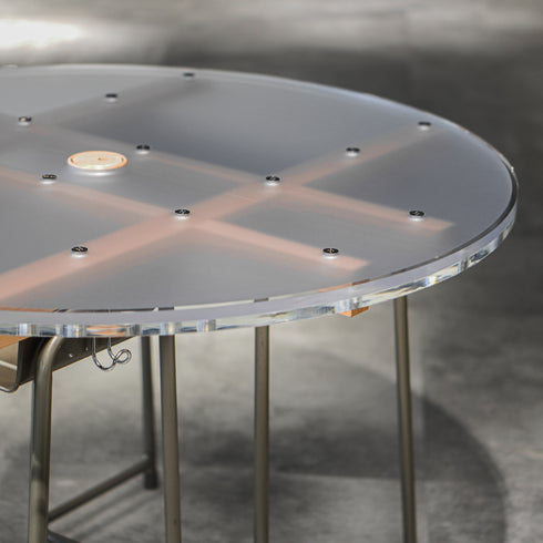 Y-20 学校机アップサイクル円形テーブル