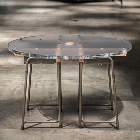 Y-20 学校机アップサイクル円形テーブル