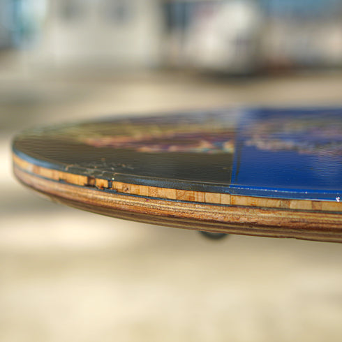 Y-22 スノーボードテーブル オーバル型 コンセント付き