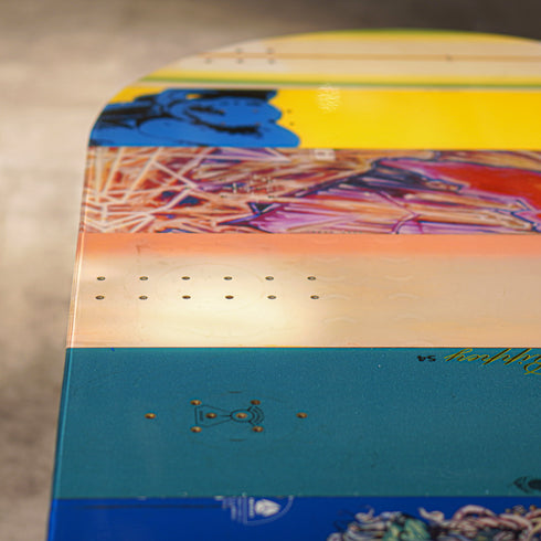 Y-22 スノーボードテーブル オーバル型 コンセント付き