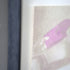 ヴィンテージウォールアート Ryo Watanabe「Diane undressing」リトグラフ 人物画 グレージュ×ピンク【配送ランクSS】【k44】