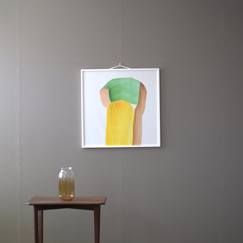 ヴィンテージウォールアート Ronan Bouroullec ロナン・ブルレック Drawing 10 THE WRONG SHOP 額装ポスター【配送ランクA】【K47】