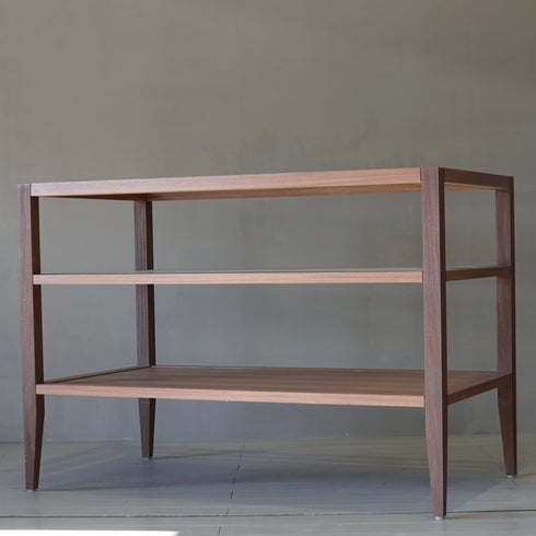 0043 シェルフ/ガラス×ウッド