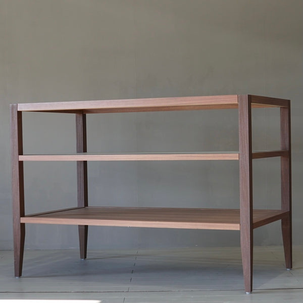 0043 シェルフ/ガラス×ウッド