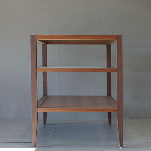 0043 シェルフ/ガラス×ウッド