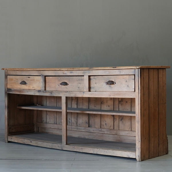 0042 アンティーク カウンター W187/D55/H85