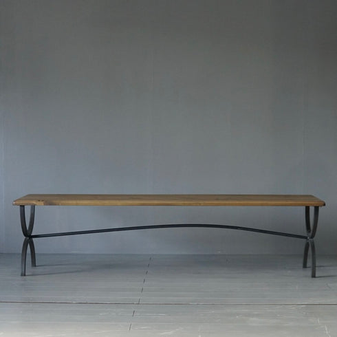 0048 ローテーブル/ウッド×アイアン