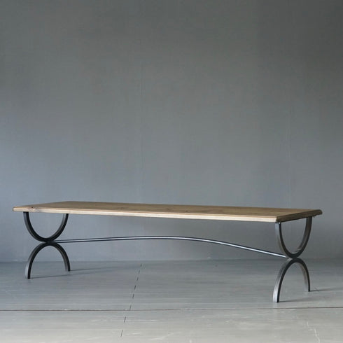 0048 ローテーブル/ウッド×アイアン