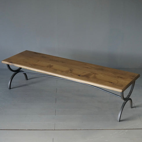 0048 ローテーブル/ウッド×アイアン