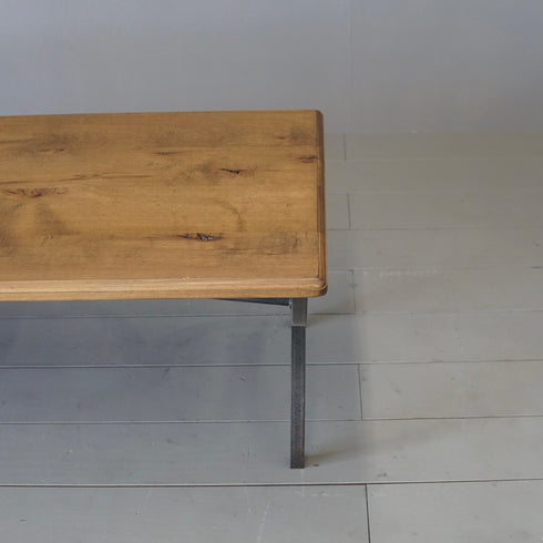 0048 ローテーブル/ウッド×アイアン