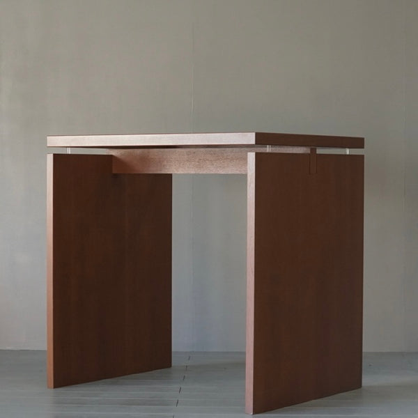 0053 テーブル/ガラス×ウッド