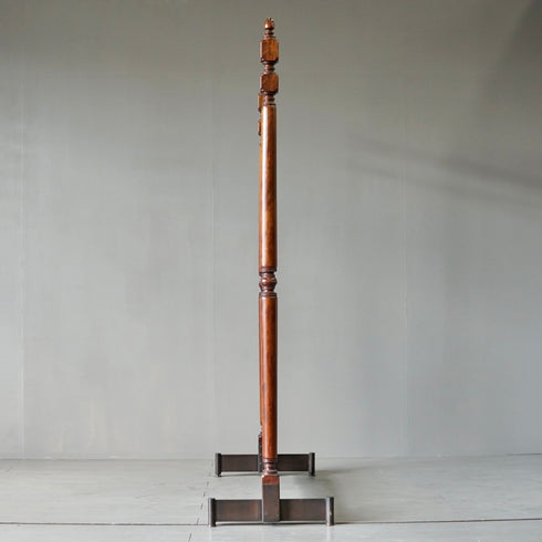 0063 木製ハンガーラック 高さ171㎝ 幅120㎝ 奥行き42㎝