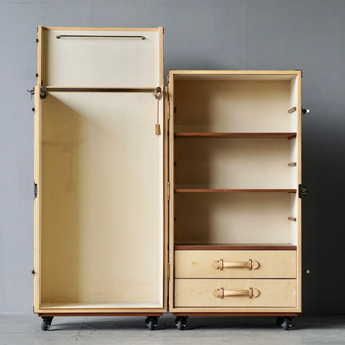 0146 トランク型シェルフ 引き出し2杯