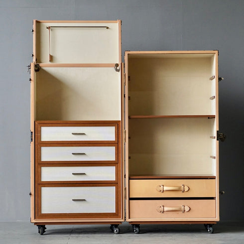 0145 トランク型シェルフ 引き出し4杯+2杯