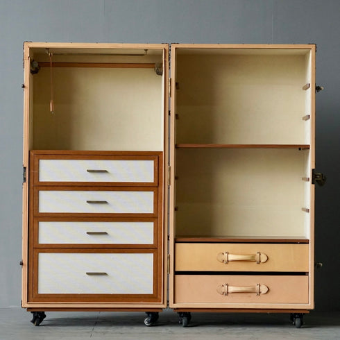 0145 トランク型シェルフ 引き出し4杯+2杯