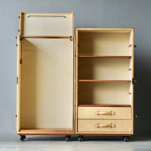 0142 トランク型シェルフ 引き出し2杯