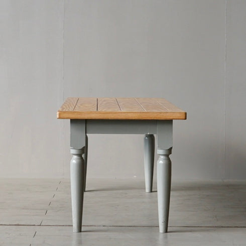 0168 ローテーブル ナチュラル×グレー