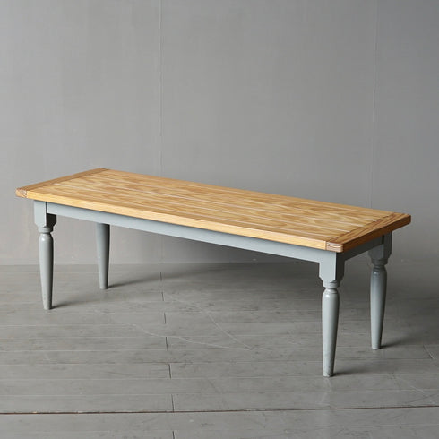 0168 ローテーブル ナチュラル×グレー