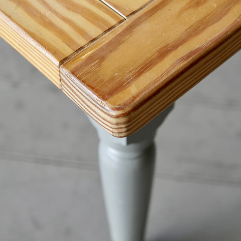 0168 ローテーブル ナチュラル×グレー