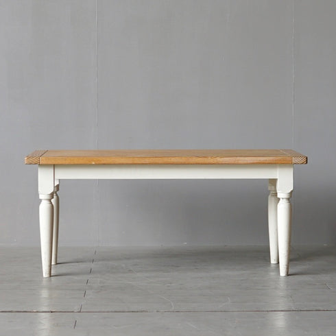 0167 ローテーブル ナチュラル×ホワイト