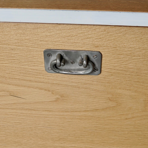 0208 収納付きガラスシェルフ