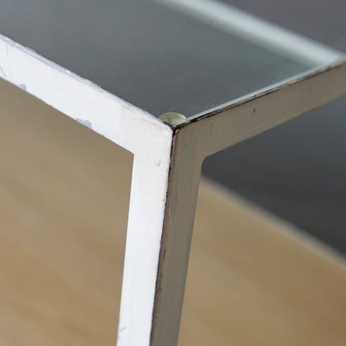 0208 収納付きガラスシェルフ